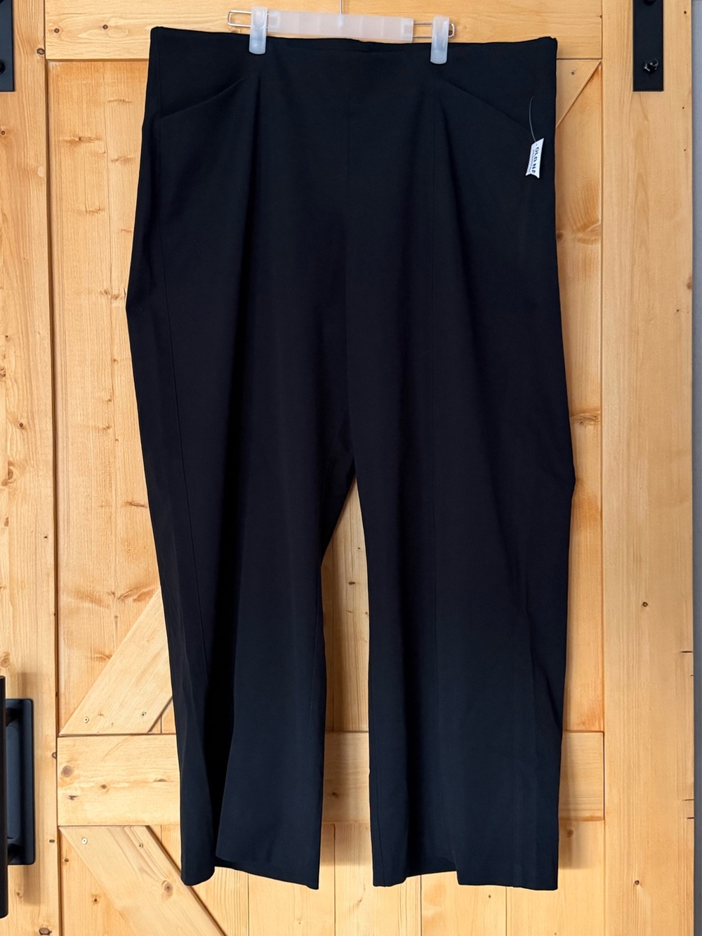 NWT Old Navy Pixie Wide-Leg High-Rise Pull-on Pants Black XXL- Plus Size